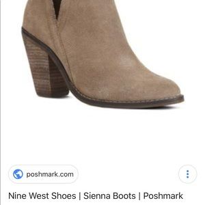 Suede boots size 7